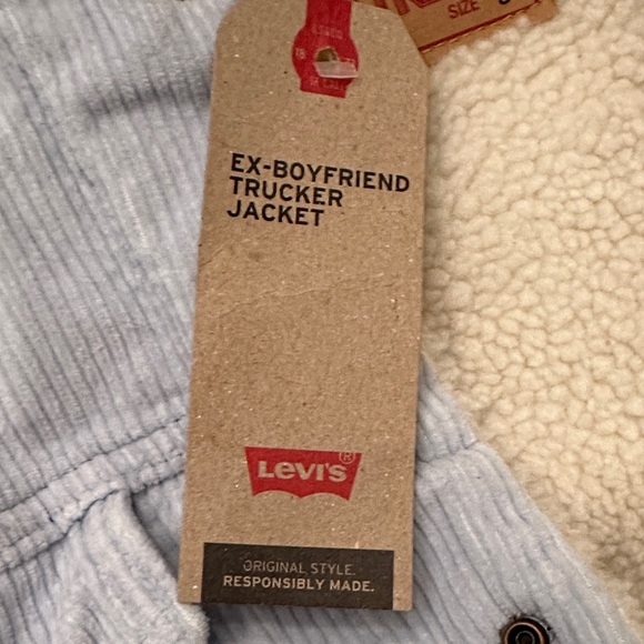 Levi's Gray Button-Up Shirt Jacket - Picture 6 of 6